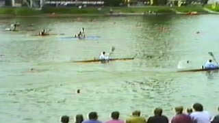 1991 Kanu Regatta Duisburg, at 21st-23rd June, Men's K-1 500m Final.