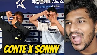 Son Heung Min and Conte Press Conference in Seoul | Tottenham Update