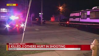 1 killed, 2 others injured in shooting in Muncie