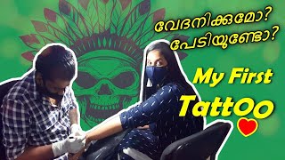 Tattoo വേദനിക്കുമോ?😫😫 പേടിയുണ്ടോ?😱🤯 || My First Tattoo || Birthday Gift Eps 2 || The DeepInk Tattooz