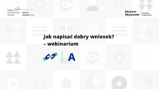 Jak napisać dobry wniosek?