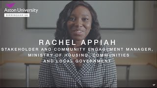 Rachel's Graduate Story - from Aston University to Government department