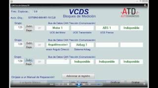 Diagnosis CAN Bus Tracción con VCDS.