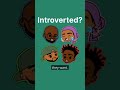 Are you an introvert? Really? #introvert #personality #extrovert #podcast #siblings #funny #lol