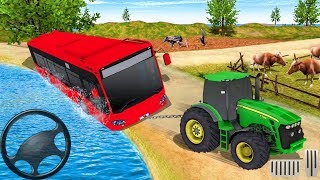 Offroad Tractor Pulling Simulator Mudding Games - Android gameplay