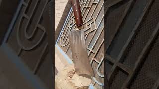 1870 antique sword making tanto knife and big cleaver#shorts#short#shortvideo#shortsvideo#shortsfeed