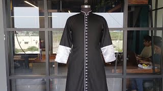 Three pleats roman cassock