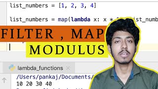 #28 Learn Filter And Map Function In Python | Complete Python Tutorial For Beginners In Hindi 2020 |
