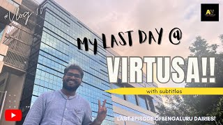 My Last Day @Office with subs | Vlog-10 | @abhivodcast | #virtusa #itlife #usavlogs #freshers