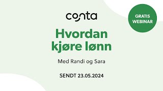 Gratis webinar: Hvordan kjøre lønn