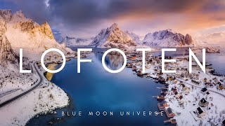 Fishing Village in Lofoten Norway Blue Moon Universe