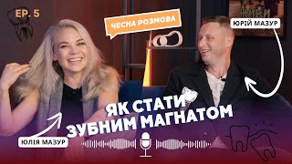 Від маленького кабінету до успішного бізнесу | Чесна розмова з власниками стоматології «Мазур»