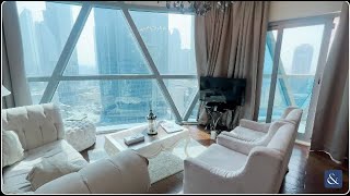 Custom furniture: Upgraded 2-BR with balcony for sale in DIFC