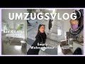 UMZUGSVLOG: Leere Wohnungstour, Bad & Küche einrichten, erste eigene Wohnung | Laica Vergara