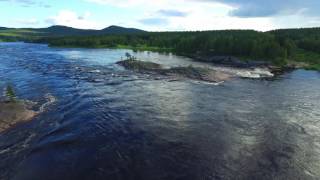 Evening over Kattilakoski captured with DJI Inspire 1