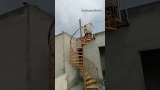 spiral staircase for modern #villa #spiral #stairs #construction