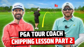 PGA TOUR COACH Chipping Lesson Part 2!