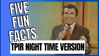 Five Fun Facts about THE PRICE IS RIGHT NIGHTTIME VERSION (1972-1980)