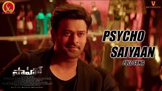 Psycho Saiyaan Full Song | Saaho Telugu | Prabhas, Shraddha Kapoor