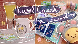 ティーログ 🍵  Journal With Me + カレルチャペック紅茶アレンジレシピの作り方｜Rainbowholic