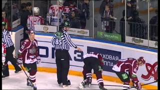 Бой КХЛ: Хосса VS Клэй Уилсон / KHL Fight: Hossa VS Clay Wilson