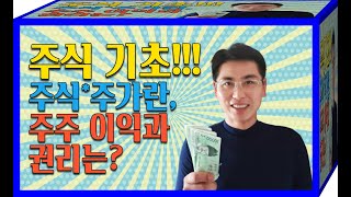 주식이란 무엇인가!!! 주식º주가의 개념, 주주의 권리와 이익은?