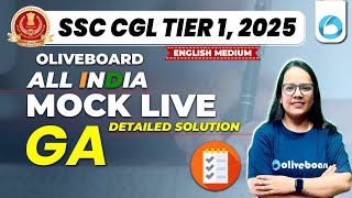 Oliveboard 22 - 23 February SSC CGL GK GS Mock Test 2025 With Solutions