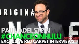 Paul Adelstein interviewed at the Red Carpet Premiere of "Chance" on Hulu