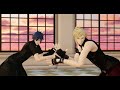 mmd ffxv just a game noct and prompto