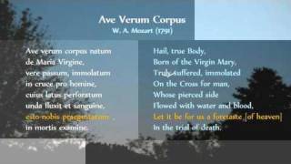 Mozart Ave Verum Corpus K.618