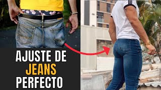 Cómo deben quedarte los pantalones de MEZCLILLA - ¡AJUSTE de JEANS correcto!