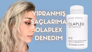 OLAPLEX NO:3 nasıl kullanılır? | İşe yarıyor mu? | Aşırı işlem görmüş saçlara Olaplex ile bakım