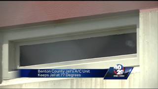 Main A/C unit out at Benton County jail