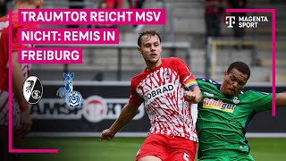 SC Freiburg II - MSV Duisburg | Highlights 3. Liga | MAGENTA SPORT
