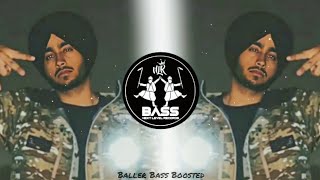 Baller (Bass Boosted) | Shubh | Latest Punjabi Songs 2022