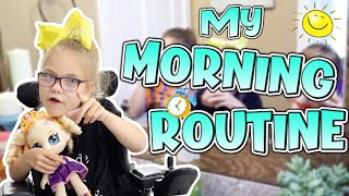 DALLAS' MORNING ROUTINE☀️LIVING WITH CEREBRAL PALSY