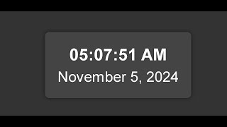 Create a Stunning Digital Clock with Date and Time Using HTML, CSS, JavaScript | Beginner-Friendly!