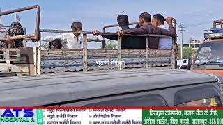 #RTO. #अधिकारी गाड़ी रुकवाने से पहले 10 बार सोचते हैं #RLP हनुमान बेनीवाल का गुजरात में भी डंका बोले