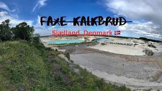 Visiting a Man-Made Quarry, Faxe Kalkbrud | Sjælland, Denmark