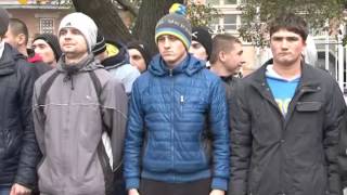 Призовники з Полтавщини служитимуть на правобережній Україні