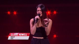 Claire Howell - Crazy | The Voice Australia 6 (2017) | Blind Auditions