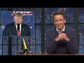 seth meyers destroy trump as trump and musk lash out after judge blocks doge takeover