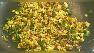 If u have 2 eggs and Onions then make this delicious breakfast recipie in 2 minutes|Eggs Hosh Posh|