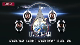 SpaceX - Falcon 9 - SpaceX Crew-7 - LC-39A - Kennedy Space Center - August 26, 2023