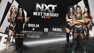 Giulia \u0026 Stephanie Vaquer vs Fatal Influence (2/2): NXT, Oct. 22, 2024