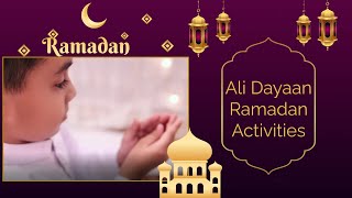 Ramadan activities