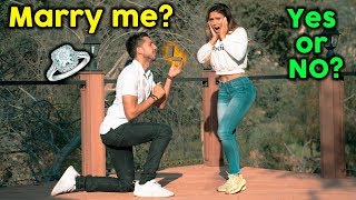 Asking My Girlfriend To MARRY ME! **BEST PROPOSAL EVER** | The Royalty Family