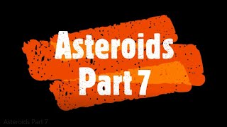 Asteroids Part 7 (Processing, Java)