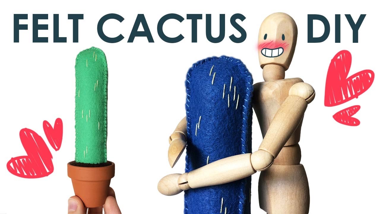 Diy Cactus Tutorial Youtube
