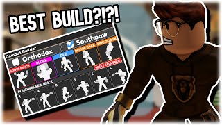 I MADE THE BEST BUILD IN BOXING BETA!?! | Combat Builder Builds